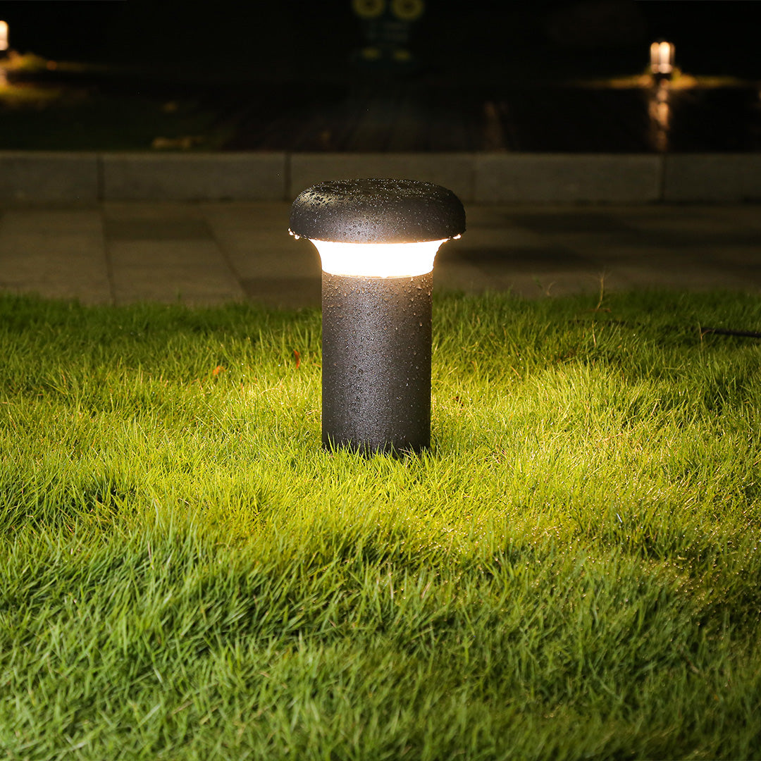 Modern Dome Bollard Light for Pathways & Gardens | 12W LED Outdoor