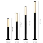 Minimalist LED Bollard Garden Light | Architectural Landscape Lighting
