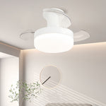 Aura Minimalist LED Ceiling Fan with Dimmable Light and Silent Motor