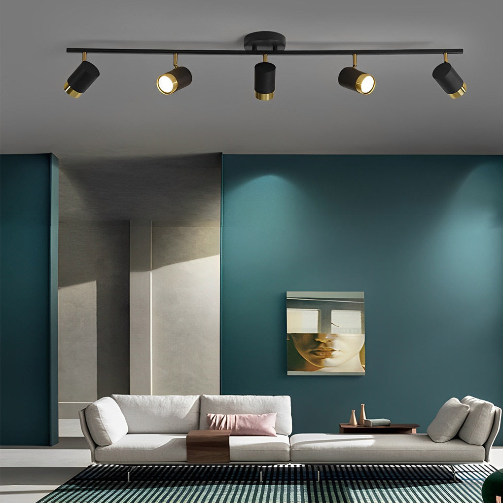 Modern LED Ceiling Track Spotlights, Aluminum Directional Lighting