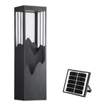 Mountain Scenery LED Wall Sconce – Waterproof Outdoor Lighting in Black