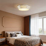 Aurelia Crystal Flush Mount Ceiling Light with Full Spectrum LED