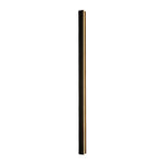 Modern Linear LED Outdoor Wall Light in Black