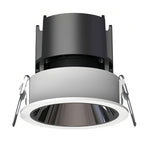 Recessed LED Ceiling Spotlights with Anti-Glare Optics for Modern Interiors
