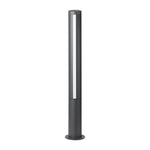 Modern Landscape Bollard Light with Warm LED Glow for Pathways and Courtyards
