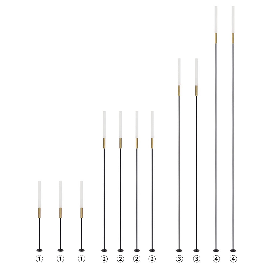 Reed Landscape Spike Light – Waterproof LED Ground Insert for Modern Gardens