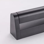 Rotatable Linear LED Wall Sconce in Black Aluminum