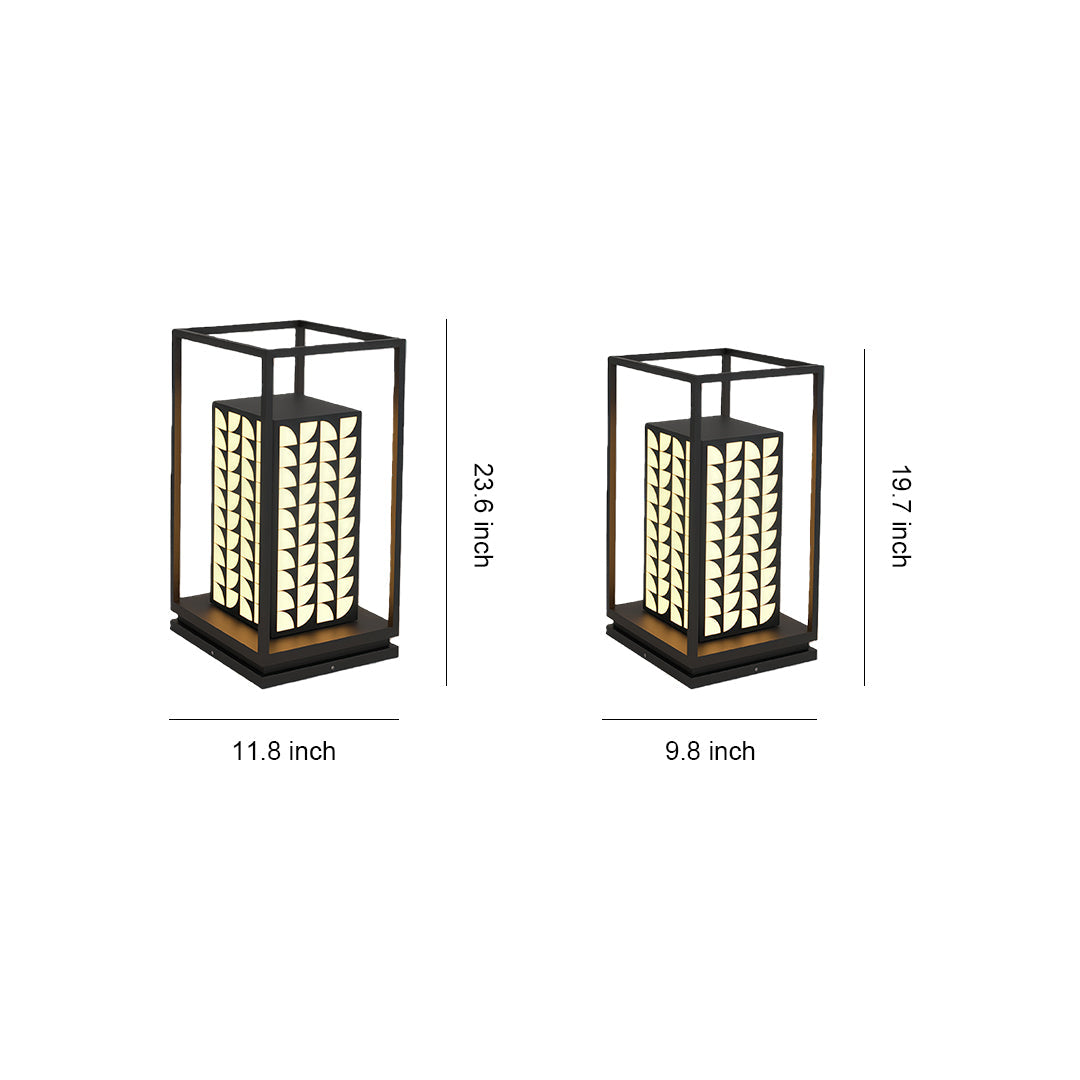 Modern LED Bollard Lights for Pathways & Gardens – IP65 Waterproof Stainless Steel Landscape Lighting