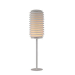 Modern Outdoor LED Bollard Light in Stainless Steel, Warm White 3000K, IP54 Waterproof