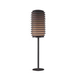 Modern Outdoor LED Bollard Light in Stainless Steel, Warm White 3000K, IP54 Waterproof