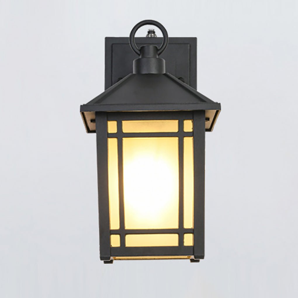 Led Outdoor Induction Exterior Wall Light Waterproof Wall Light With Light Sensing