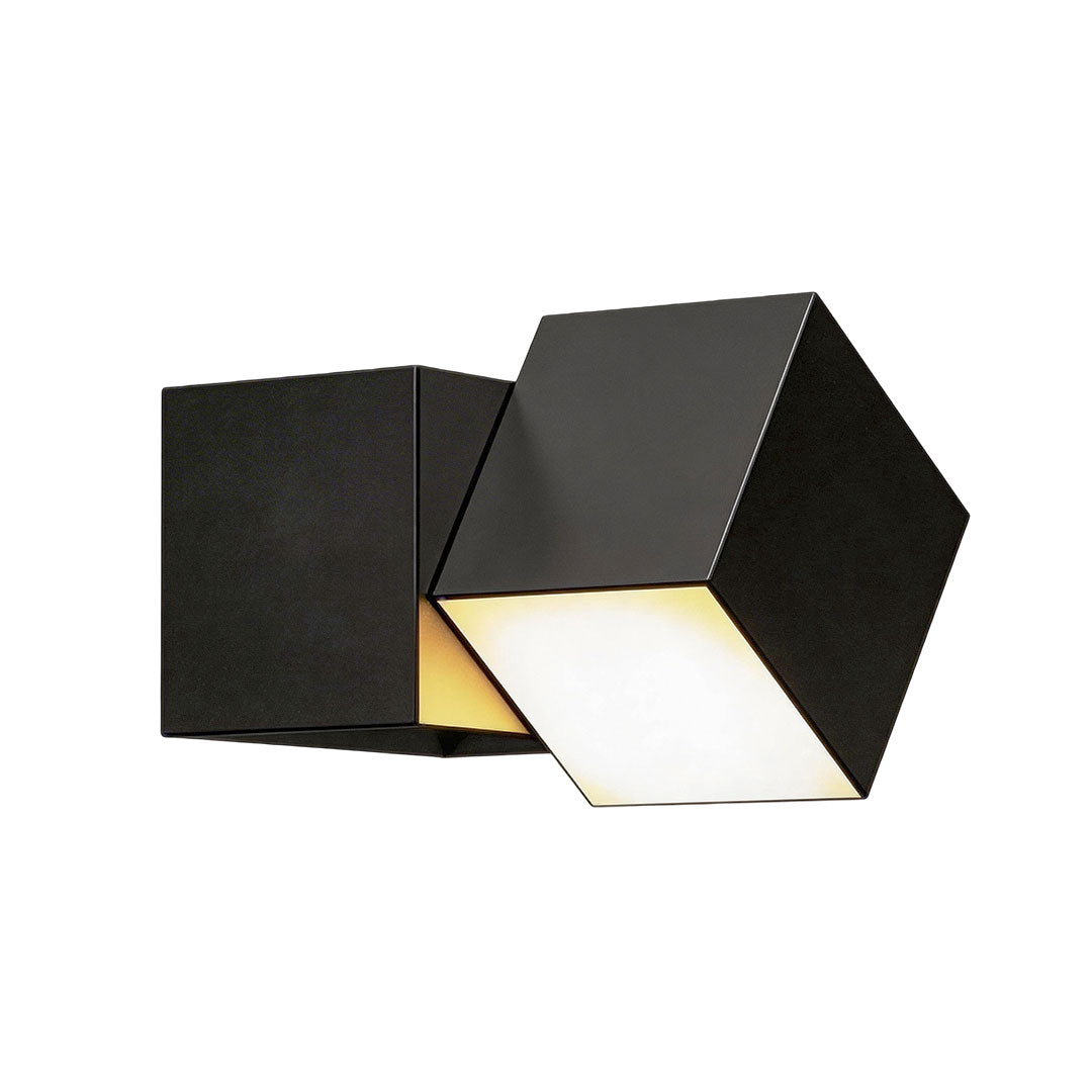 Modern Outdoor Wall Sconce with Warm LED Light in Stainless Steel