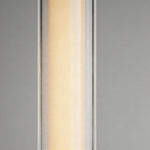 Modern Linear LED Outdoor Wall Sconce in Black Aluminum