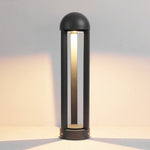 LED Outdoor Lawn Light with Decorative Columns, Warm White 3000K, IP54 Waterproof