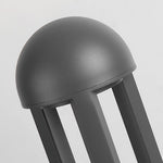 LED Outdoor Lawn Light with Decorative Columns, Warm White 3000K, IP54 Waterproof