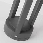 LED Outdoor Lawn Light with Decorative Columns, Warm White 3000K, IP54 Waterproof