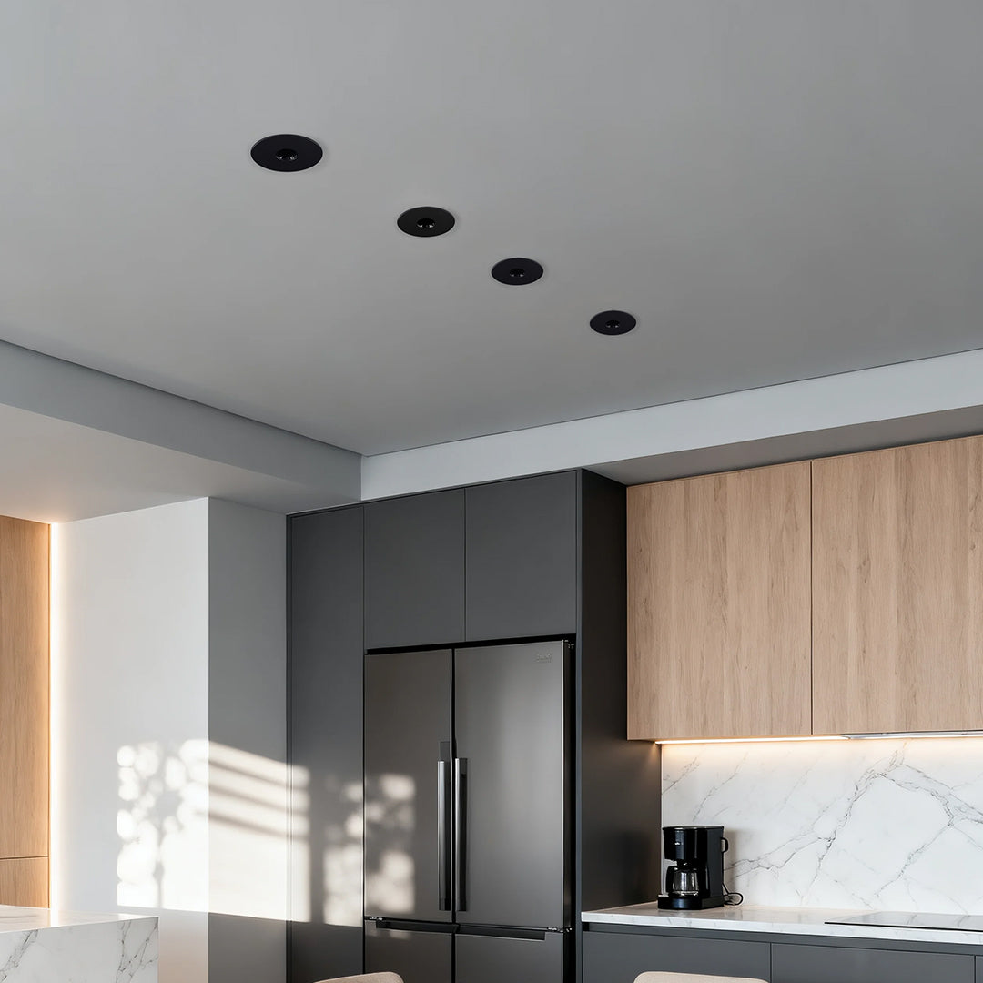 Lumière Noire Mini Recessed Spotlights with Anti-Glare Deep Baffle