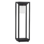 Modern Solar Bollard Lights for Pathways & Gardens – Black Aluminum