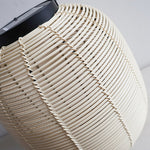 Artisan Solar Wicker Lantern with Warm LED Glow for Outdoor Living