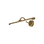 American Retro LED Vanity Light for Bathroom Mirror, Brass & Copper