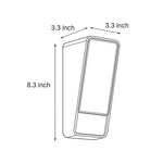 Modern Outdoor Wall Sconce with Motion Sensor, IP65 Waterproof Aluminum LED Light