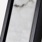 Modern Outdoor Wall Sconce with Marble Shade, IP54 Waterproof LED