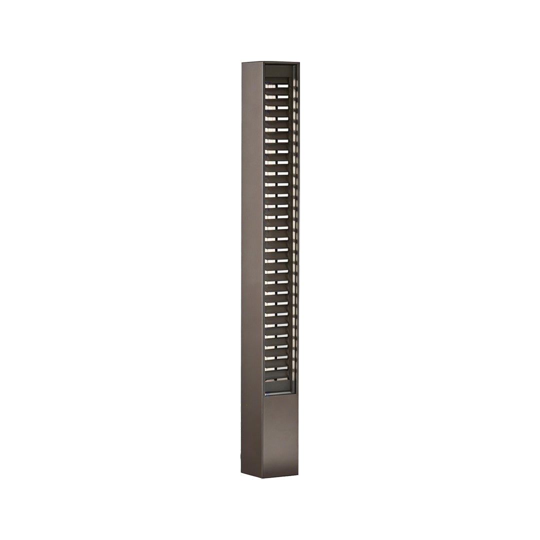 Modern LED Bollard Light for Pathways and Gardens, Warm White 3000K