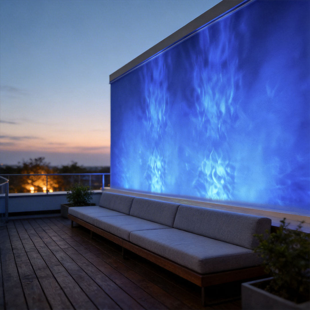 Aurora Ripple Outdoor LED Spotlight – Architectural Water Light Effect