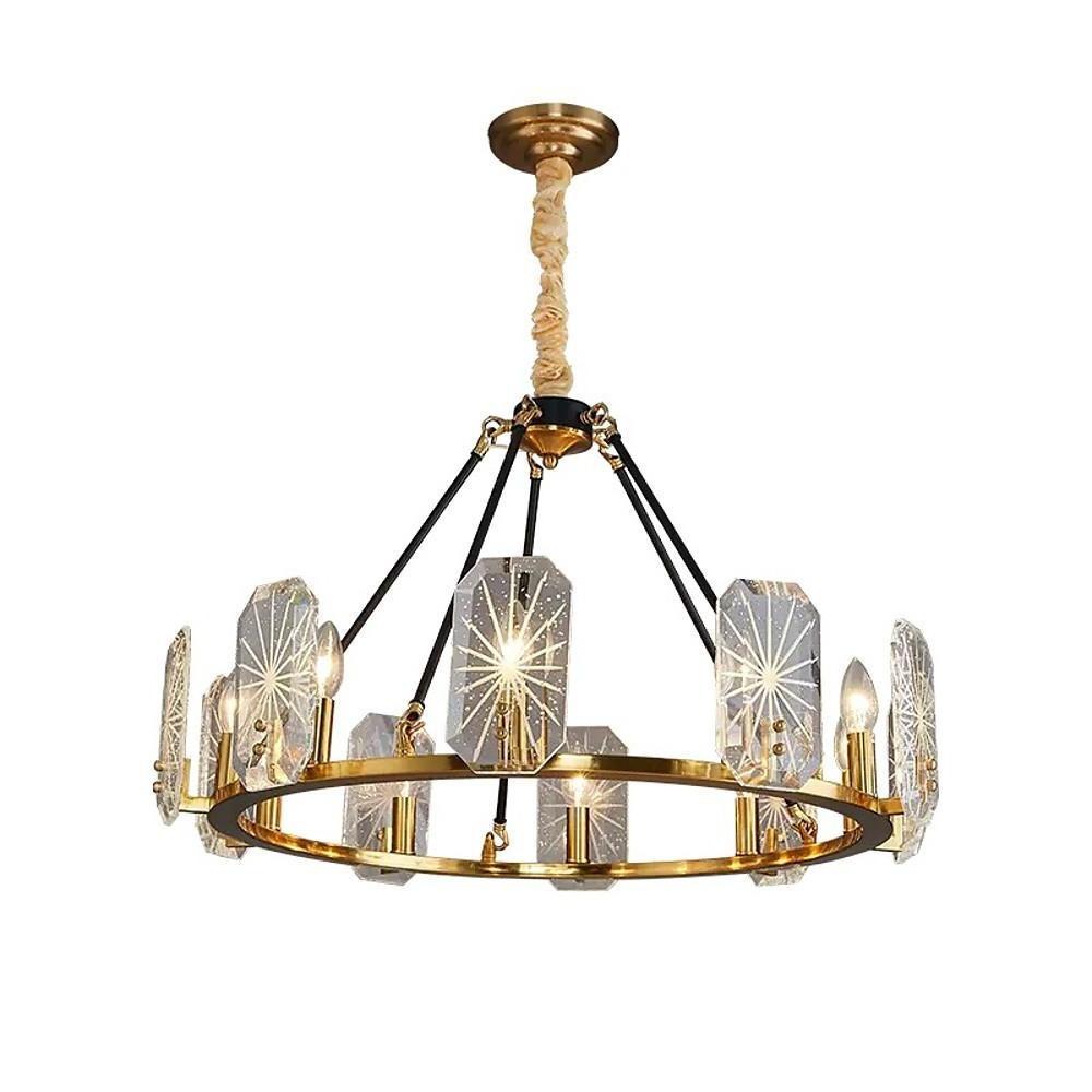 Wagon Wheel Chandeliers 8 Or 10 Lights Gold Finish