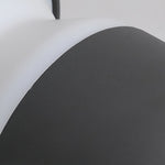 Modern Bollard Path Light in Sand Black Stainless Steel for Garden Walkways