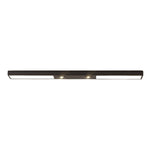 Linear LED Pendant Light in Matte Black for Modern Interiors