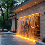 Linear LED Wall Washer for Water Features and Architectural Accents