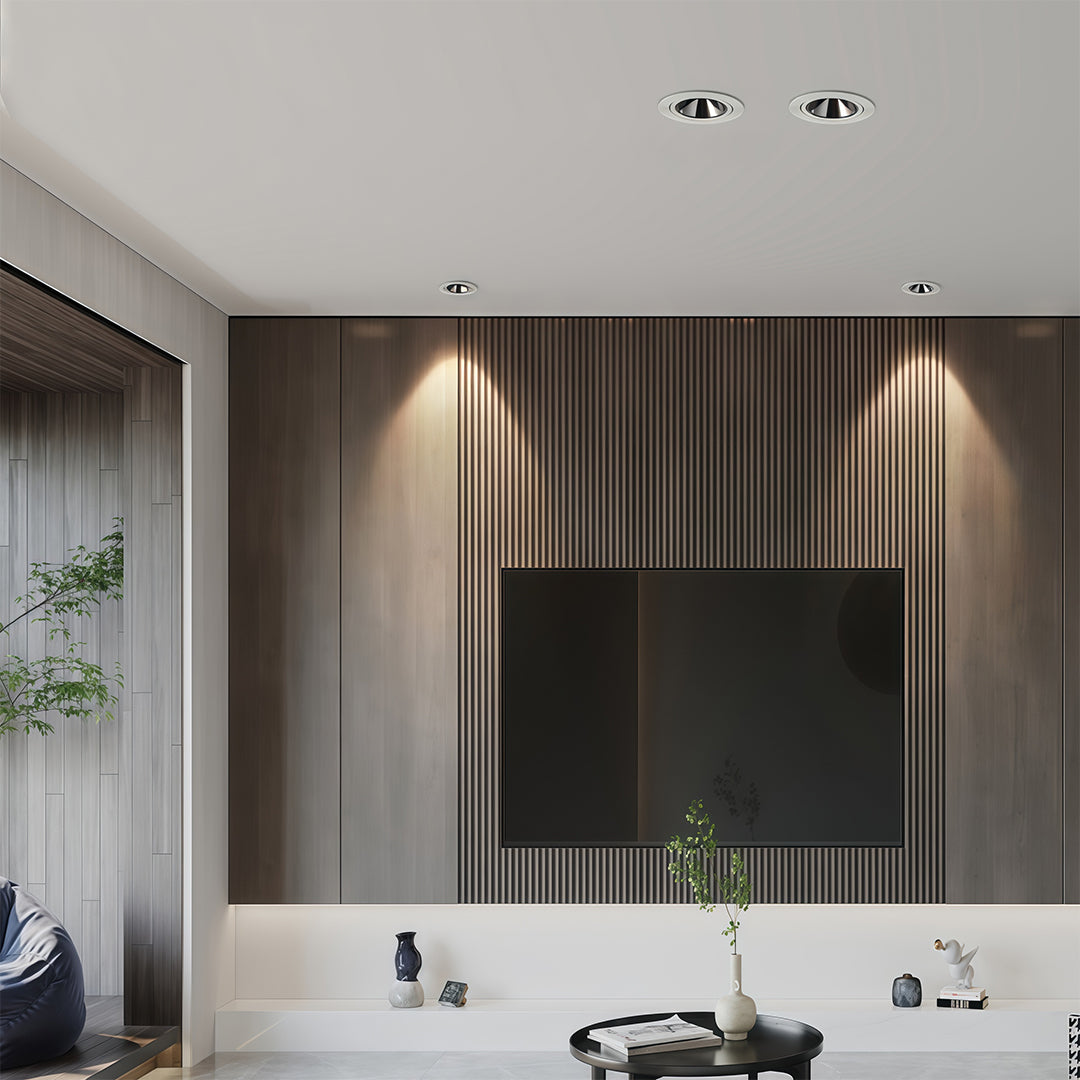 Architectural Directional Recessed Downlight with Full-Spectrum LED