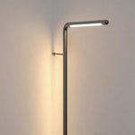 Linear Outdoor Wall Sconce in Black Stainless Steel with Warm LED