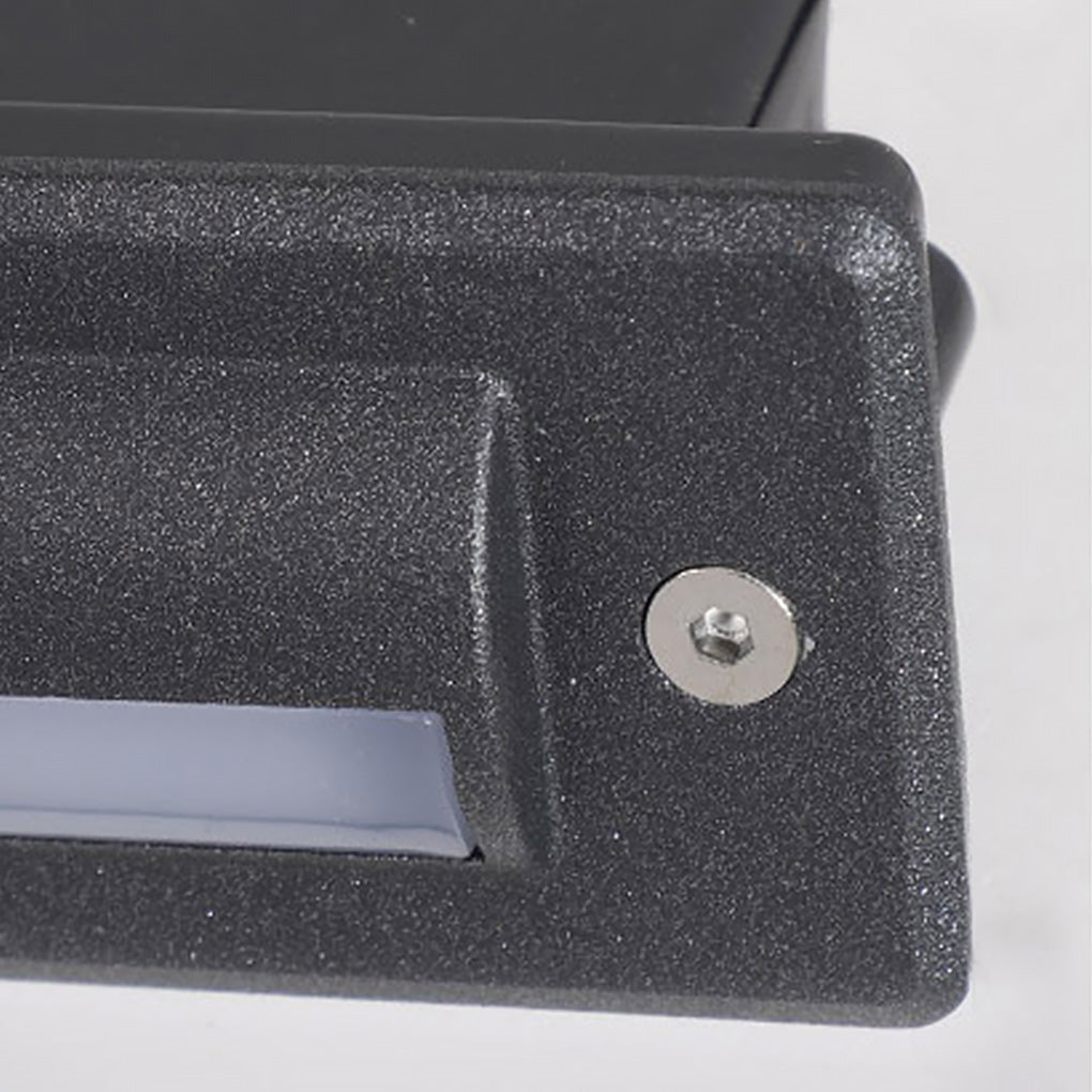 Long Strip Embedded Wall Light Corner Lights For Outdoor Garden Steps