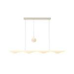 Lumière Blanche Wave LED Chandelier with Three-Step Dimming