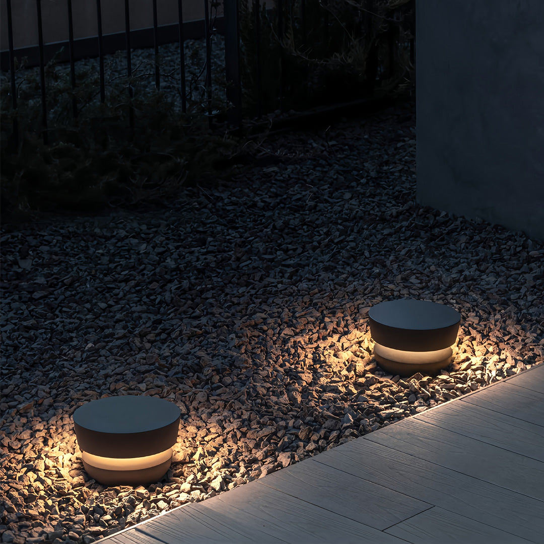 Minimalist Black Pathway Lights for Modern Landscape Design