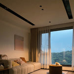 Ultra-Thin Recessed LED Spotlight with Honeycomb Anti-Glare, 7W Modern Ceiling Light