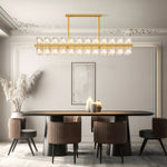 American Copper Crystal Chandelier, Modern Luxury Ceiling Light