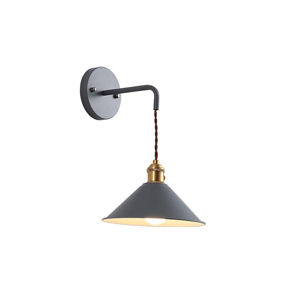 Funnel LED Wall Sconce in Nordic Style for Bedroom and Hotel