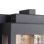Lumière Crystal Outdoor Wall Sconce — Waterproof LED Architectural Lighting