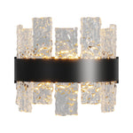 Solid Copper Glass Wall Sconce Modern Minimalist LED Lighting