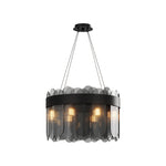 Lumina Glass Chandelier — Modern Luxury Pendant for Dining & Living Spaces