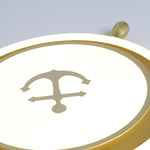 Mediterranean Style Cartoon Rudder Design Led High Transmittance Ceiling Lamp