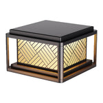 Modern Outdoor LED Pillar Lights Waterproof Aluminum Column Lamp