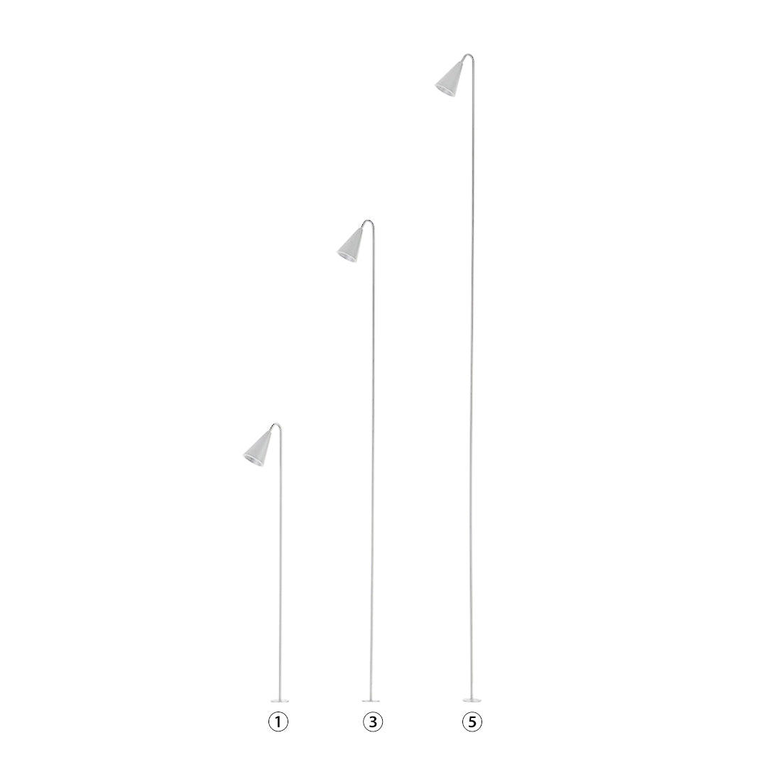 Modern LED Landscape Path Lights, Waterproof Aluminum Outdoor Pathway Lighting