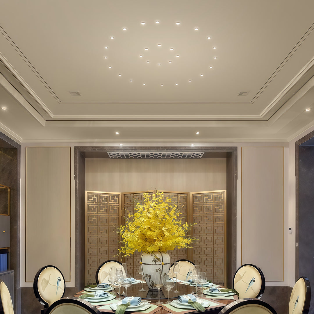 Miniature Recessed LED Spotlight with Anti-Glare Optics for Modern Ceilings