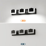 Nordic Chrome LED Vanity Light for Bathroom Mirror – Modern Wall Mount