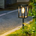 Minimalist Solar LED Landscape Path Lights with Motion Sensor