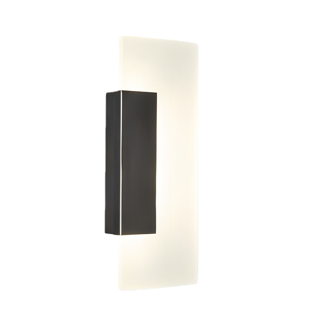 Modern Brass LED Wall Sconce Minimalist Luxury Bedroom Lighting